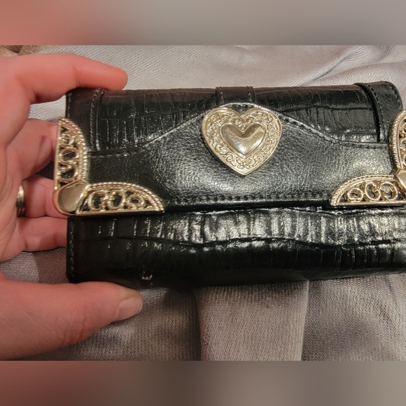 Decorative Metal Trifold Wallet and Credit Card Wallet - Picture 12 of 16